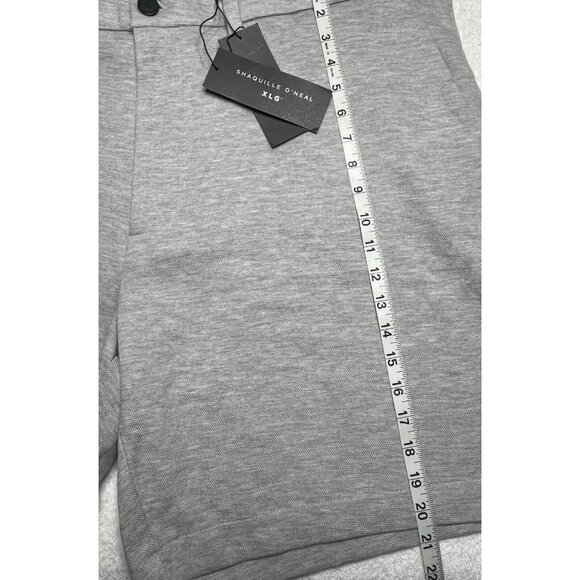 New Shaquille O'Neal Knit Shorts, Mens SZ 50 Heather Gray Stretch - Picture 2 of 4